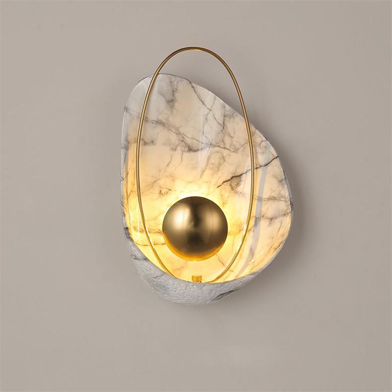 Postmodern Bedside Lamp Wall Lamp Personality Creative Shell Wall Lamp
