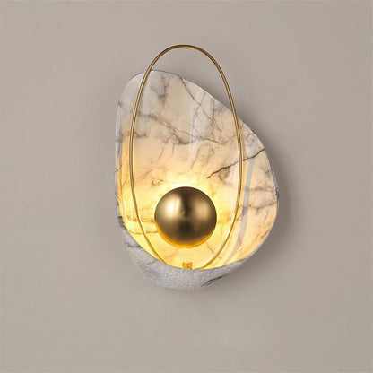 Postmodern Bedside Lamp Wall Lamp Personality Creative Shell Wall Lamp