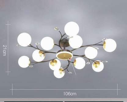 Nordic Living Room Lamp Simple Modern Atmosphere Luxury Ceiling Lamp