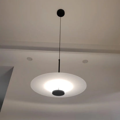 Nordic Minimalist LED Disc Hanging Lights for Restaurant Coffee Table Bedroom Bar Home Pendant Lights