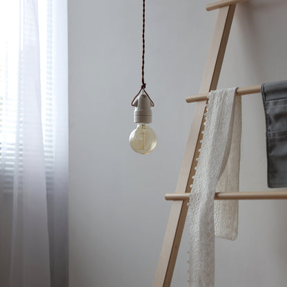 Vintage Ceramic Bedside Pendant Lamp Art Single Head Dining Room Pendant Lamp Creative Mini Pendant Lamp
