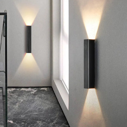 12W 18W LED Indoor Wall Lamp Modern Aluminum Home Lighting Sconces Bedroom Living Room Aisle Corridor Decoration LED Wall Light