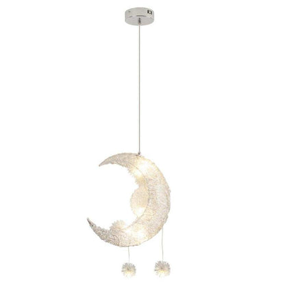 Modern LED Pendant Light For Living room Bedroom Dining Room Hanging Lamp Moon Star Pendant Lamp Children Bedroom Light Luminare
