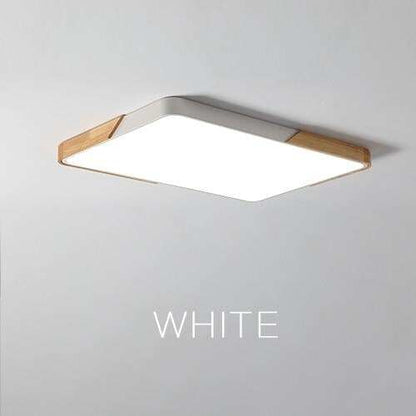 Modern LED Ceiling Light Surface Mount Flush Lamp Indoor Lighting Fixture Living Room Bedroom Kitchen Remote Control Dimmable
