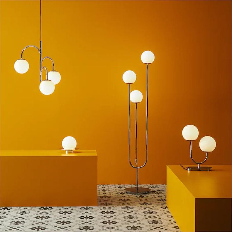 Nordic French Light Luxury Bedroom Restaurant Chandelier Special-shaped Lamp