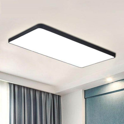 Ultra-Thin 5CM LED Modern Simple Ceiling Light Round Square Lamp For Living Room