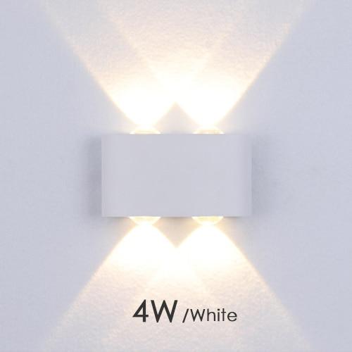 Modern Led Wall Lamp  Indoor Stair Light Fixture Bedside Loft Living Room Up Down  Home Hallway Lampada 2W 4W 6W Wall Sconces