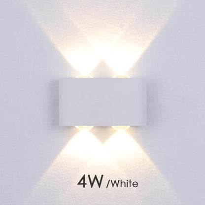 Modern Led Wall Lamp  Indoor Stair Light Fixture Bedside Loft Living Room Up Down  Home Hallway Lampada 2W 4W 6W Wall Sconces