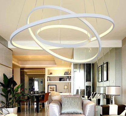 Modern LED Simple Pendant Lights Lamp For Living Room Cristal Lustre Pendant Lights Pendant Hanging Ceiling Fixtures