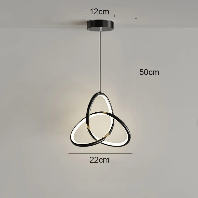 Lustre LED Pendant Lights Hanging Lamps For Ceiling Living Room Decoration Nordic Pendant Lamp