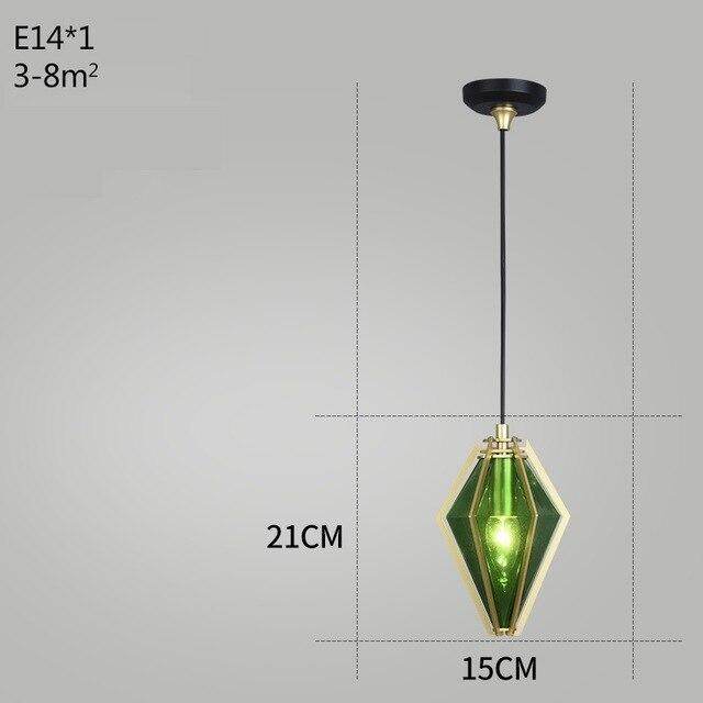 Post Modern Glass Pendant Light Hanging Nordic Living Room Walk In Closet Gold Pendant Lamp Suspension Lighting Fixture