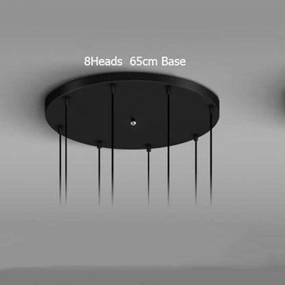 Modern Minimalist Pendant Lights Creative Colorful Glass Pendant Lamps Restaurant LED Lamps Indoor Home Lighting