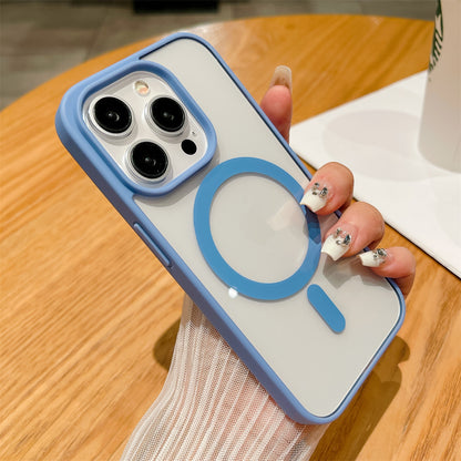 Luxury Shockproof For Magsafe Wireless Charge Case for iPhone 17 16 15 14 13 12 11 Pro Max XR Air Clear Magnetic Bumper Cover