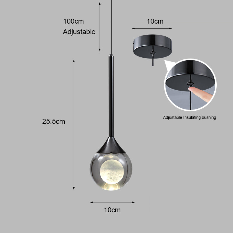 Modern Pendant Light Creative Moon Restaurant Ceiling Lamp Indoor Decoration Lighting Fixtures Living