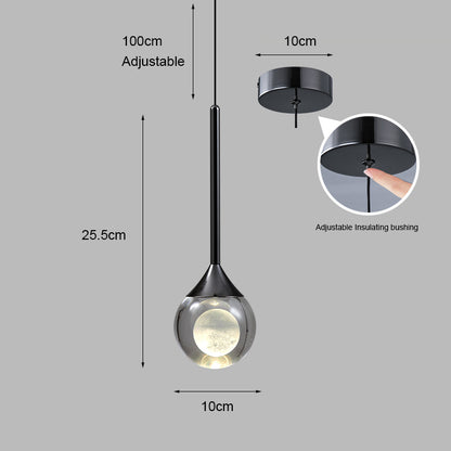 Modern Pendant Light Creative Moon Restaurant Ceiling Lamp Indoor Decoration Lighting Fixtures Living