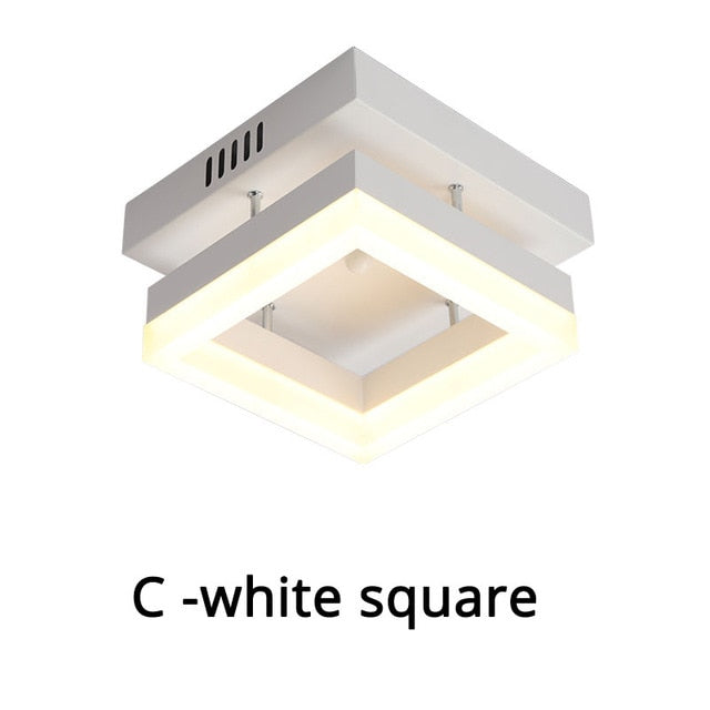 Ceiling Light Modern LED corridor Lamp For bathroom living room round square lighting Home Decorative Fixtures ping