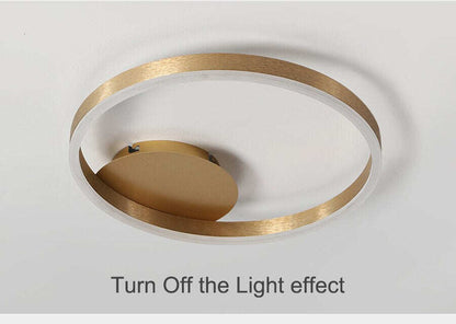 Led Ceiling Lights For Living Room Bedroom Remote Control Lamparas DeTecho Surface Mount White Indoor Lighting Fixture