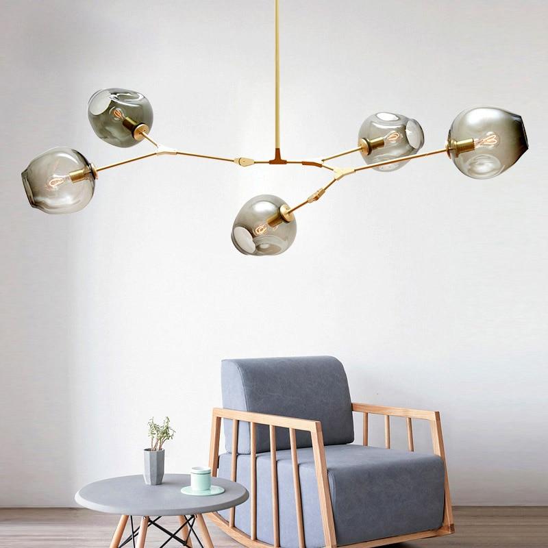 ping Nordic Modern Pendant Lights Designer Glass Pedant Lamps Art Decoration Light Fixtures for Bar Dining Living Room
