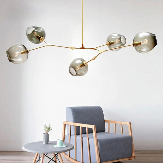 ping Nordic Modern Pendant Lights Designer Glass Pedant Lamps Art Decoration Light Fixtures for Bar Dining Living Room