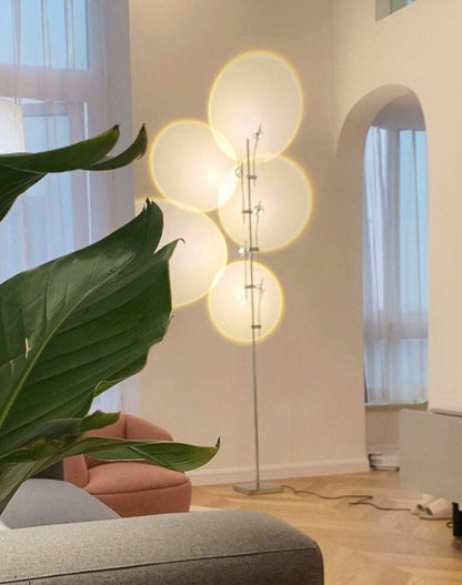 Creative Background Wall Sunset Atmosphere Lamp Floor Lamp