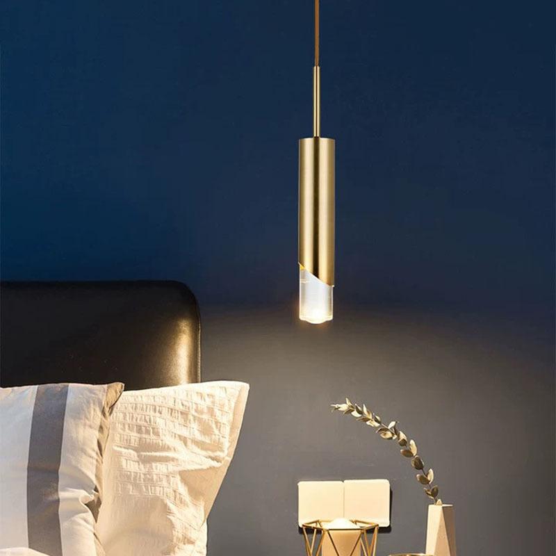 Single Head Bedside Chandelier Simple Personalized Small Chandelier