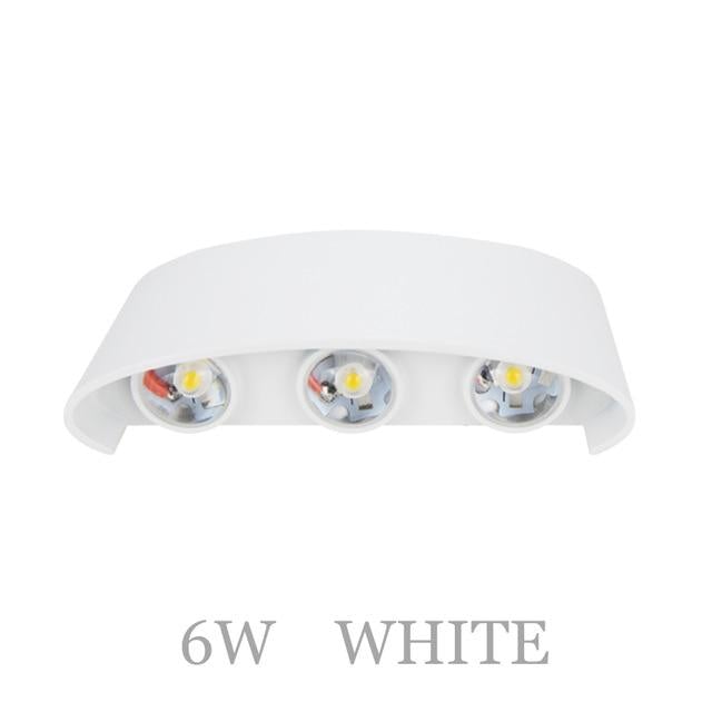 Nordic LED wall lamp Aluminum Waterproof outdoor wall lights for Porch/ /Garden /Bathroom light led luminaire 4W/6W/8W/10W /12W