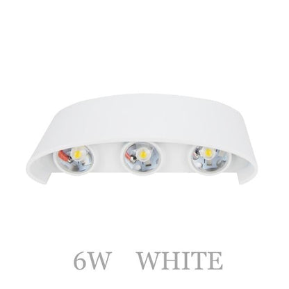 Nordic LED wall lamp Aluminum Waterproof outdoor wall lights for Porch/ /Garden /Bathroom light led luminaire 4W/6W/8W/10W /12W