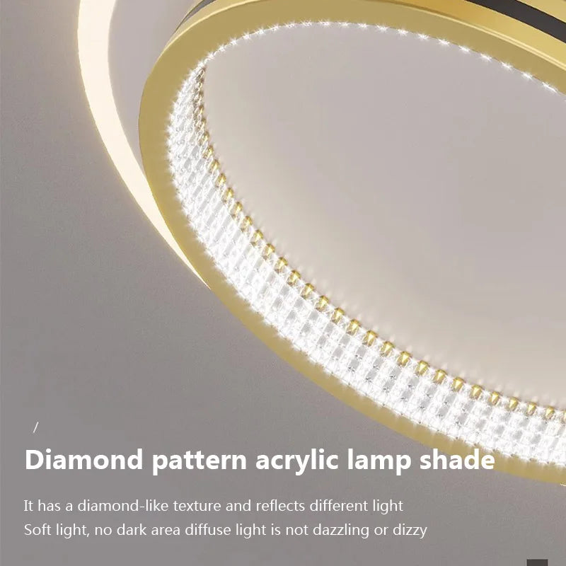 Modern LED Ceiling Light Luxury ceiling Lamp Entrance Hallway Aisle Bedroom Living Room Home Indorr Decor Illumination Luster
