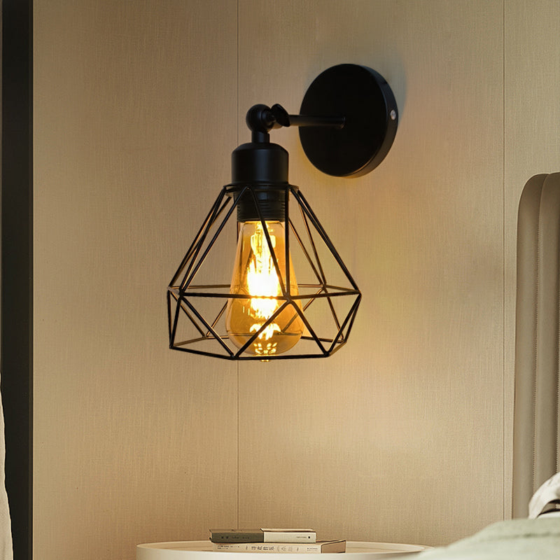 Black Modern Swing Arm Wall Lamp E27 Bulb Base, Suitable for Living Room Bedroom Bedside Lamp
