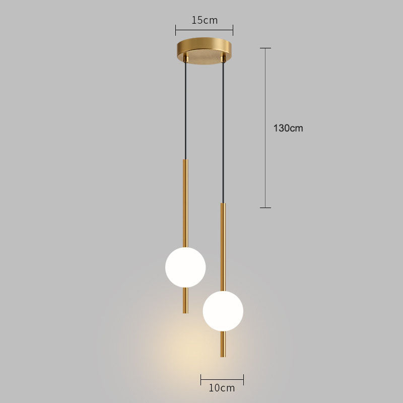 Bedside Pendant Lights for Bedroom Nordic Pendant Lamp for Kitchen Island Restaurant Dinning Room LED Lighting