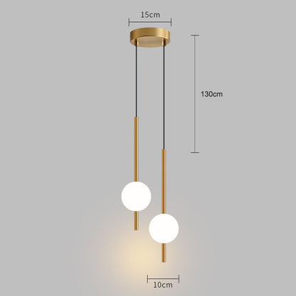 Bedside Pendant Lights for Bedroom Nordic Pendant Lamp for Kitchen Island Restaurant Dinning Room LED Lighting