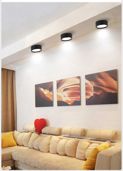 Surface Mounted Led Downlight Led Spot Lights 5W 10W 15W  Round Downlights Down Lights Lighting Fixture for Home