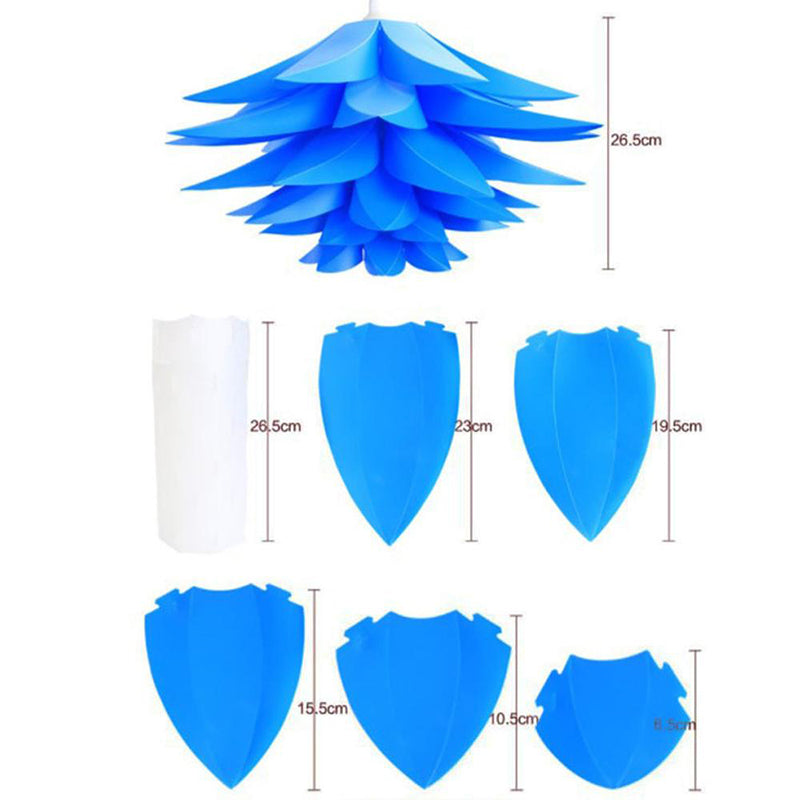 50 cm Lotus Chandelier Pendant Lampshade DIY Puzzle Lights Modern Lamp Shade