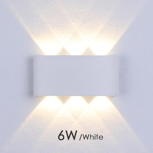Modern Led Wall Lamp  Indoor Stair Light Fixture Bedside Loft Living Room Up Down  Home Hallway Lampada 2W 4W 6W Wall Sconces