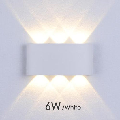 Modern Led Wall Lamp  Indoor Stair Light Fixture Bedside Loft Living Room Up Down  Home Hallway Lampada 2W 4W 6W Wall Sconces
