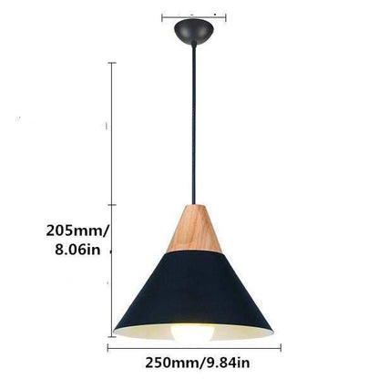 Pendant Lights Lustres Abajur Pendant Lamp Luminaire Hanglamp Colorful Aluminum Lamp Shade For Home Lighting Dining Room Lampsha