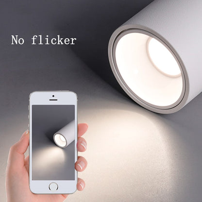 Surface Mounted LED Round COB Ceiling Bulbs Lamp Downlight 7W/9W12W/15W/18W Warm / Cold White Home Lighting