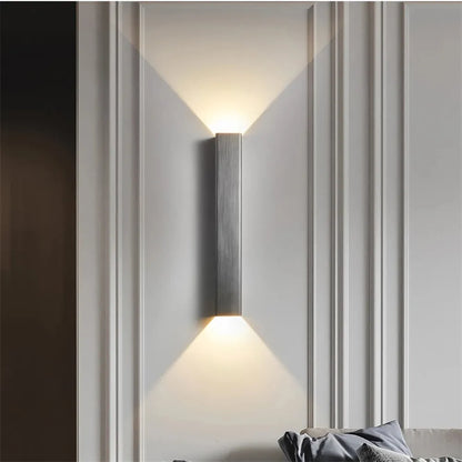 12W 18W LED Indoor Wall Lamp Modern Aluminum Home Lighting Sconces Bedroom Living Room Aisle Corridor Decoration LED Wall Light