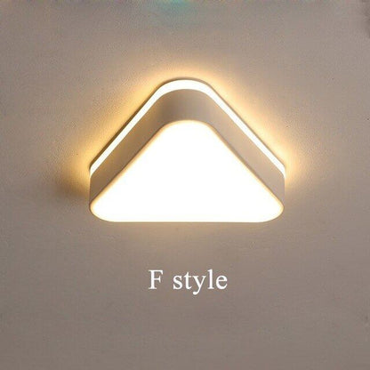 New Design LED Ceiling Light Corridor Art Gallery Decoration Front Balcony Lamp Porch White Black Lamparas De Techo Plafondlamp