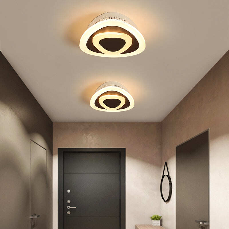 Modern Ceiling Lights 12w For Hallway Balcony Corridor Coffe White Light Lamps Bedroom Luminaria Teto Acrylic Lamparas De Techo
