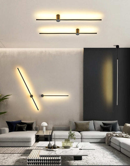 Modern LED floor lamp simple living room bedroom lamp colorful RGB light