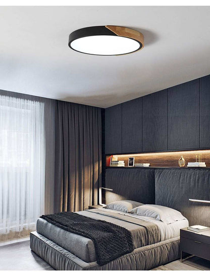 Modern LED Ceiling Light Surface Mount Flush Lamp Indoor Lighting Fixture Living Room Bedroom Kitchen Remote Control Dimmable