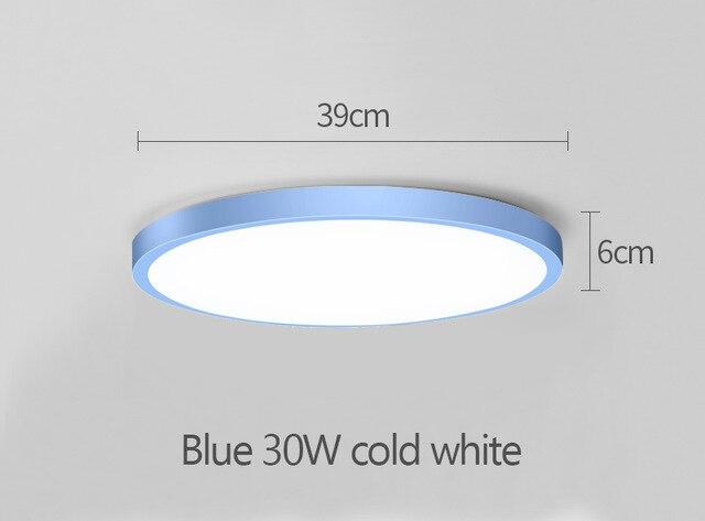 Led Ceiling Light Round Super Thin Ceiling Lamp For Foyer Bedroom Living Room Bathroom Modern House Lighting Fixture Macaroon