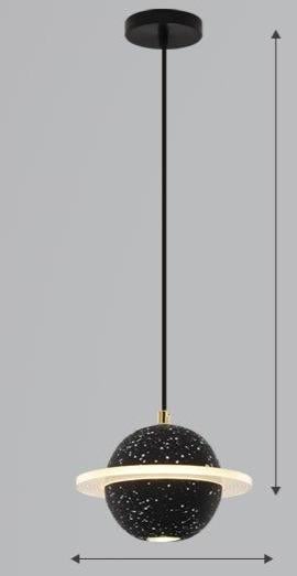 Planet Chandelier Creative Personality Restaurant Bar Simple Bedside Lamp