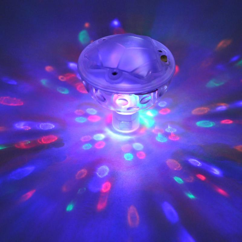Stunning Floating Underwater LED Disco Light Glow Show Swimming Pool Hot Tub Spa Lamp Advanced Design
