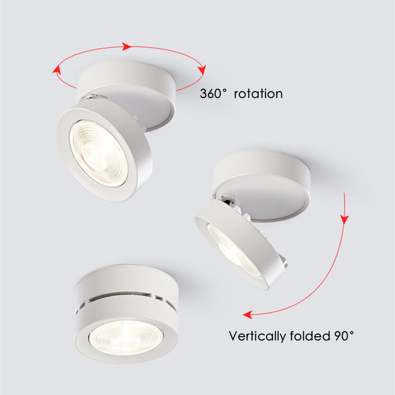 Dimmable LED Downlight Living Room Bedroom Surface Mounted Downlight Ceiling Light Spotlight