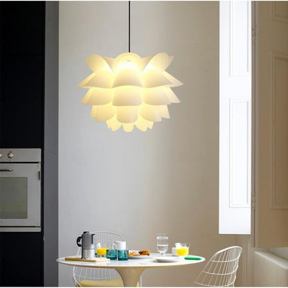 DIY Lotus  Puzzle Pendant Lamp E27 pendant light Cafe Living Room Restaurant Ceiling Room Decoration LED Hanging Lamp