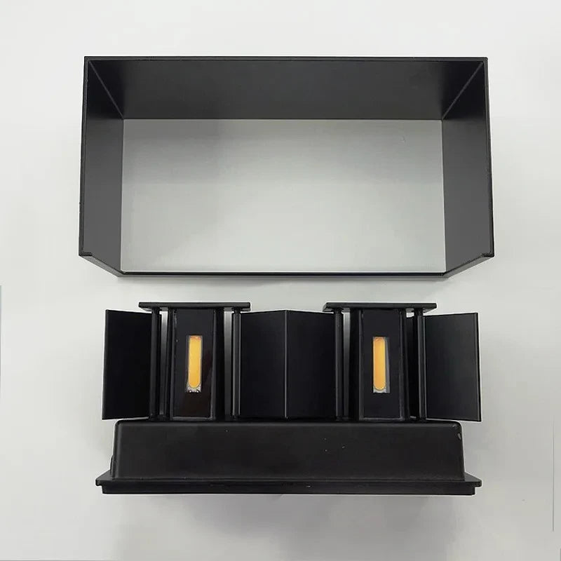 Nordic Modern Wall Light 12W 24W IP65 Waterproof LED Lamps Indoor Outdoor Wall Porch Bedroom Wall Lamp