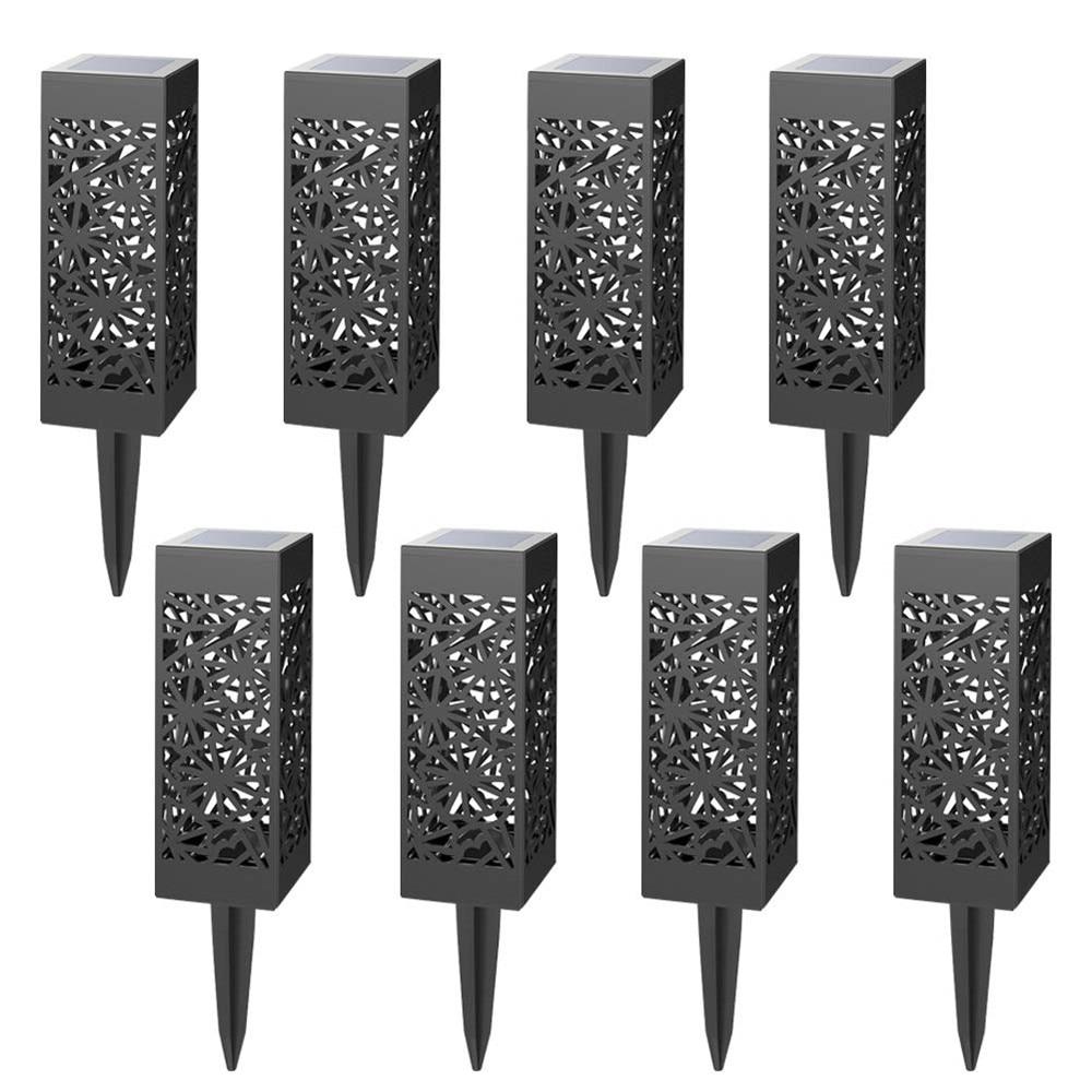 8 Pcs Solar Powered LED Garden Lights, Automatic Led for Patio, Yard and Garden