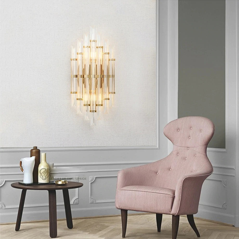 Led E14 Nordic Iron Crystal Designer LED Lamp LED Light Wall Lamp Wall Light Wall Sconce For Bar Store Foyer Bedroom
